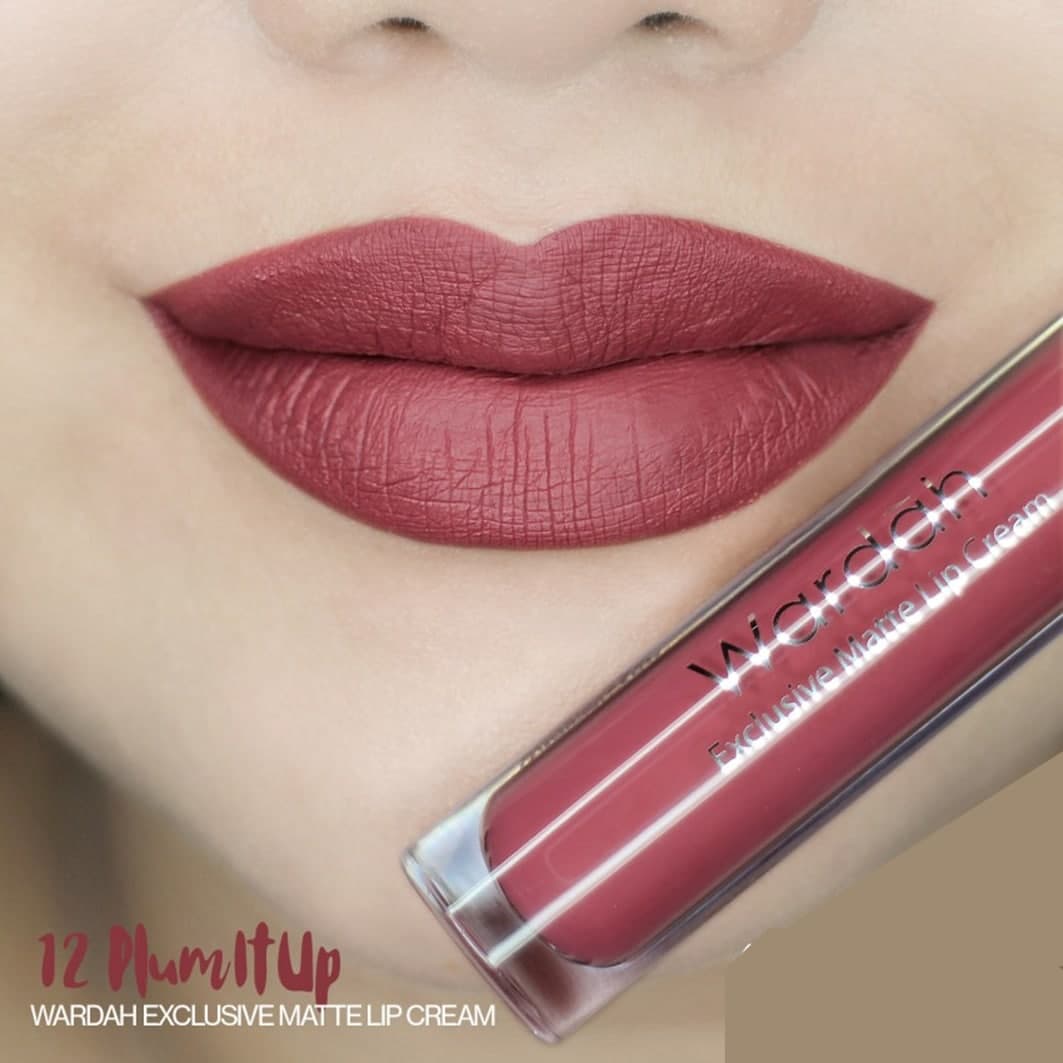 Wardah Exclusive Matte Lipcream No 12