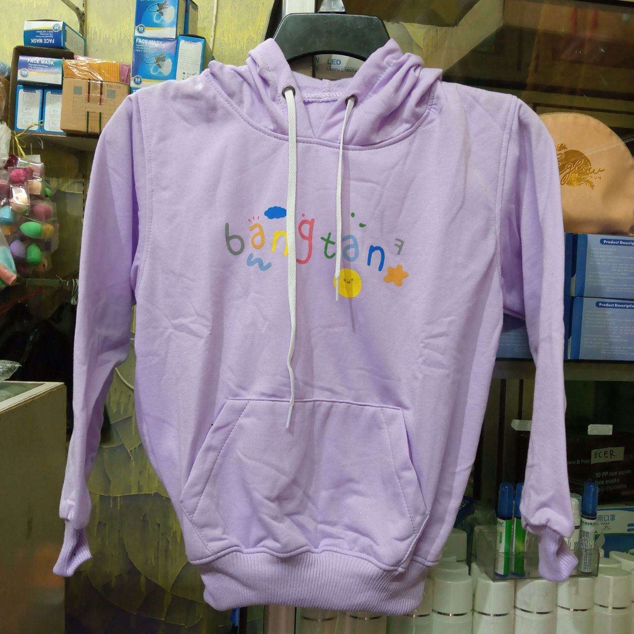ini adalah Jaket Anak Bangtan Lilac, size: LD 78cm, material: fleece, color: Lilac, brand: jaketanakindonesia, age_group: kids, gender: unisex