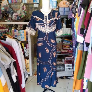 ini adalah Daster Arab Pulau, size: LD 110 cm, Panjang 120 cm, material: Cutton rayon, color: Nevy, brand: Bajuwanitaindonesia, age_group: all ages, gender: female