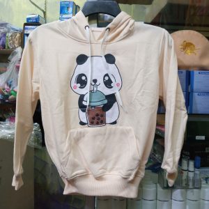 ini adalah Jaket Anak Panda Cream, size: LD 78cm, material: fleece, color: cream, brand: jaketanakindonesia, age_group: kids, gender: unisex