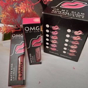 ini adalah Lipcream OMG 04, size: 2.9 ml, brand: Oh My Glam, age_group: all ages, gender: female