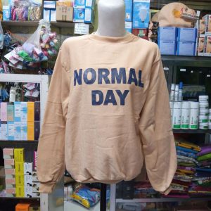 ini adalah Sweater Normal Cream, size: LD 90cm, Panjang 60cm, material: Fleece, color: Cream, brand: Sweaternewindonesia, age_group: teen, gender: unisex