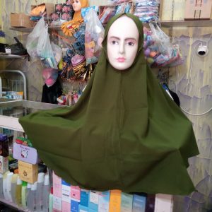 ini adalah Bergo Maryam XL Army, size: Panjang depan 75 cm, Belakang 90 cm, material: Cotton Diamon premium, color: Green, brand: JilbabIndonesia, age_group: all ages, gender: female