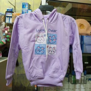 ini adalah Jaket Anak Lucky Bear Lilac, size: LD 78cm, material: fleece, color: purple, brand: jaketanakindonesia, age_group: kids, gender: unisex