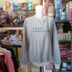 ini adalah Sweater Bad Mint, size: LD 90cm, Panjang 60cm, material: Fleece, color: Green mint, brand: Sweaternewindonesia, age_group: all ages, gender: unisex