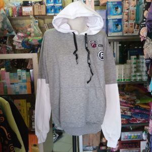 ini adalah Jaket Raglan Butih, size: LD 90cm, Panjang 60cm, material: Fleece, color: grey, brand: Sweaternewindonesia, age_group: all ages, gender: unisex