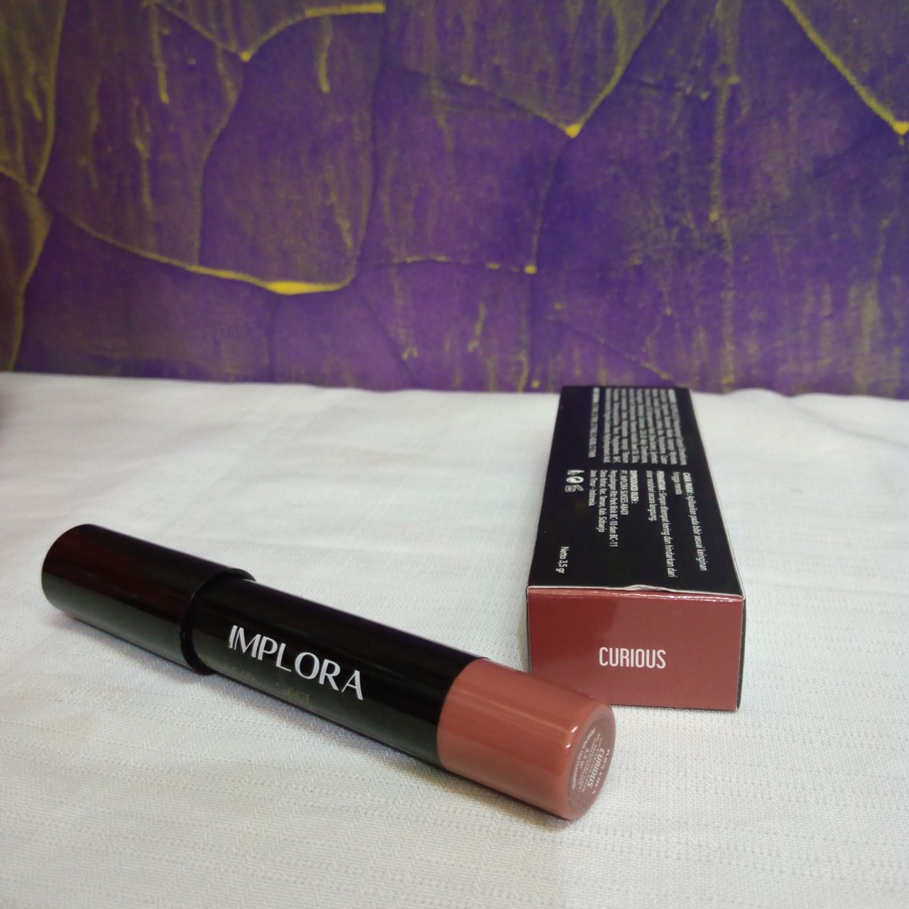 ini adalah Implora Lip Crayon Curious, brand: Implora, age_group: all ages, gender: female