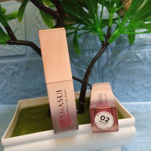 ini adalah Hanasui Liptint 02 Peachy, brand: hanasui, age_group: all ages, gender: female