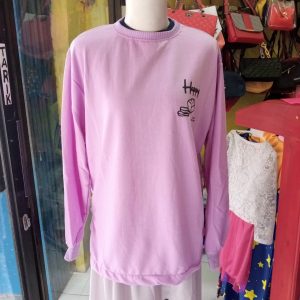 ini adalah Sweater Bread Lilac, size: LD 105cm, Panjang 70cm, material: Fleece, color: purple lilac, brand: Sweaterbreadcepu, age_group: all ages, gender: female