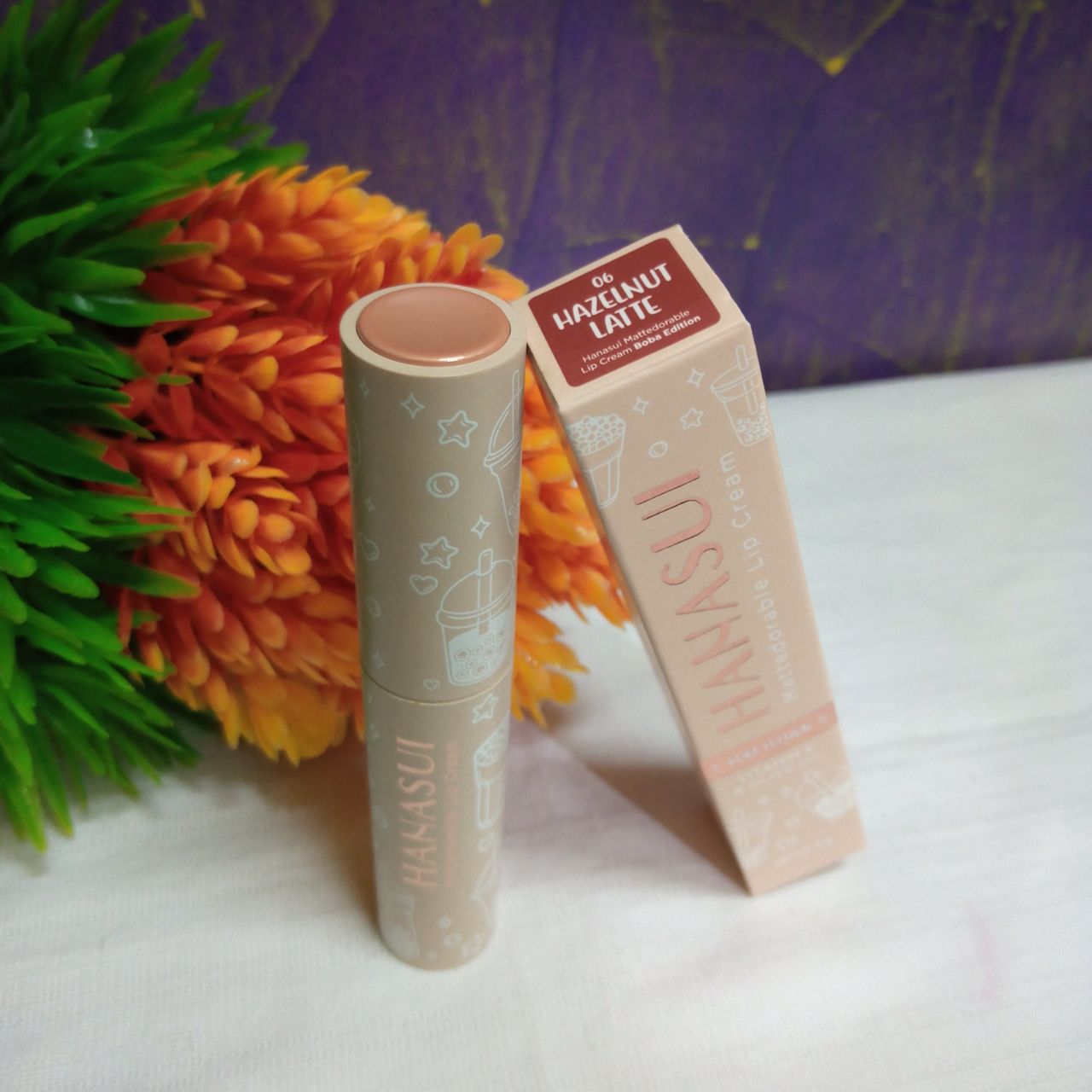 ini adalah Hanasui Lipcream Boba Matte 06, brand: Hanasui, age_group: all ages, gender: female
