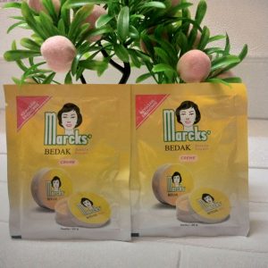 ini adalah Bedak Marcks Sachet Creme, brand: marcks, age_group: all ages, gender: female
