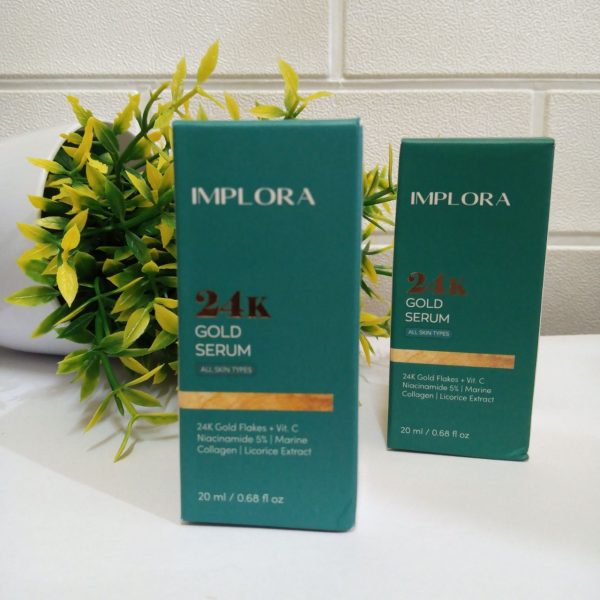 ini adalah Implora Gold Serum, brand: Implora, age_group: all ages, gender: female