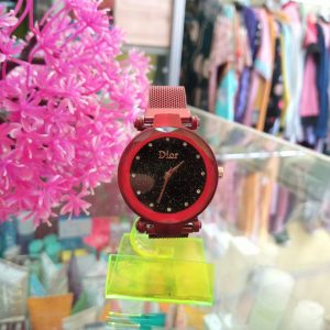 ini adalah Jam Magnet Maroon, brand: jammagnetcepu