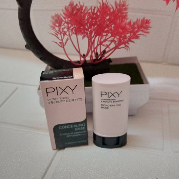 ini adalah Pixy Concealing Base 01 Natural Beige, brand: Pixy, age_group: all ages, gender: female