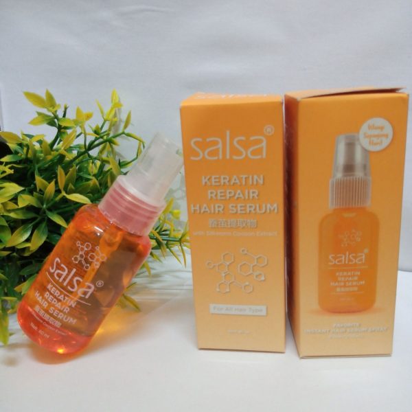 ini adalah Salsa Hair Serum Keratin, brand: Salsa, age_group: all ages, gender: female
