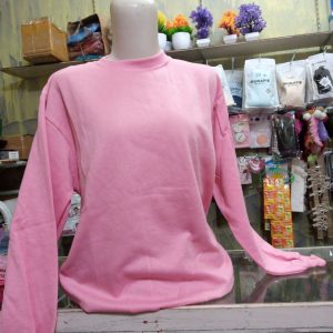 ini adalah Sweater Polos Pink, size: LD 90cm, Panjang 60cm, material: Fleece, color: pink, brand: Jaketcepu, age_group: all ages, gender: unisex