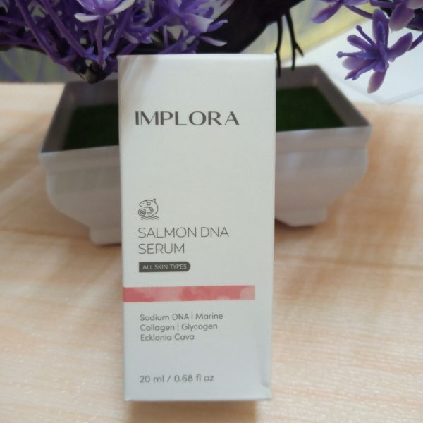 ini adalah Implora Salmon DNA Serum, brand: implora, age_group: all ages, gender: female