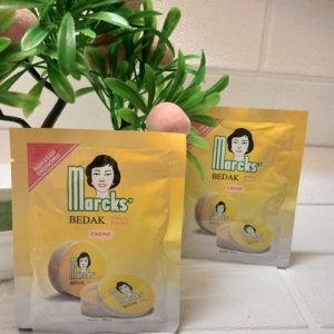ini adalah Bedak Marcks Sachet Natural Beige, brand: marcks, age_group: adult, gender: female