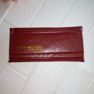 ini adalah Dompet Disiplin Marun, size: 13x9, material: synthetic leather, color: maroon, brand: Dompetdisiplincepu, age_group: adult, gender: female