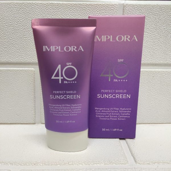 ini adalah Implora Sunscreen SPF40, brand: Implora, age_group: adult, gender: female