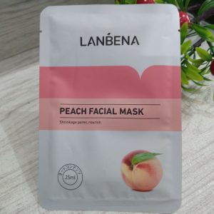 ini adalah Lanbena Mask Peach, brand: lanbena, age_group: adult, gender: unisex